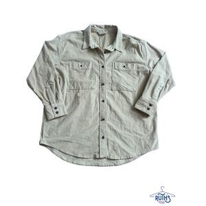 Everlane The Everyone Corduroy Button Down Shirt/Jacket